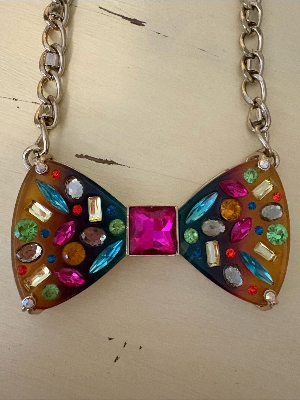 Betsey Johnson Lot 3 Bow tie Choker Necklaces - Picture 10 of 14